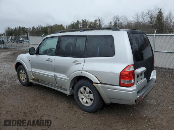 2003 Mitsubishi Montero LTD with VIN JA4NW51S73J602047, listed as a Copart auction lot 81594094 with 326,567 mi miles and Clean Title. Bid and sale history available at carsss.com. Image 2.