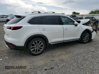 2018 Mazda CX-9 Signature with VIN JM3TCBEY8J0205427, listed as a Copart auction lot 55131585 with 123,812 mi miles and Salvage title. Bid and sale history available at DreamBid. Image 3.