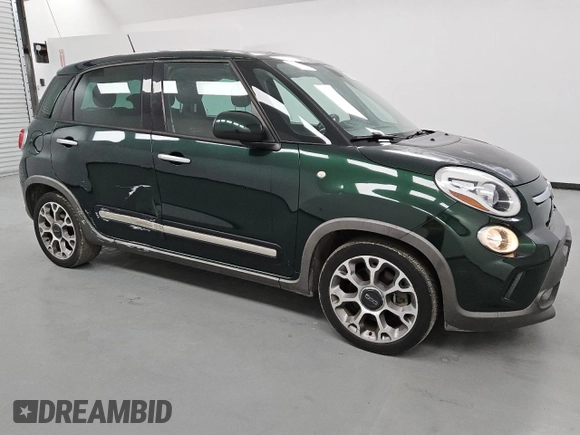 2014 FIAT 500L Trekking with VIN ZFBCFADHXEZ014575, listed as a Copart auction lot 88525115 with 166,855 mi miles and Clean Title. Bid and sale history available at DreamBid. Image 4.