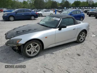 2002 Honda S2000 z VIN JHMAP11472T005753, wystawiony jako Copart lot #54002225 z przebiegiem 156 893 mil mil oraz Czysty tytuł • Clean title. Historia ofert i sprzedaży dostępna na DreamBid. Obrazek 1.