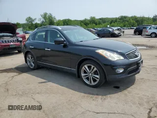 2012 Infiniti EX Journey z VIN JN1AJ0HRXCM451246, wystawiony jako Copart lot #60559115 z przebiegiem 131 180 mil mil oraz Czysty tytuł • Clean title. Historia ofert i sprzedaży dostępna na DreamBid. Obrazek 4.