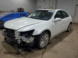 2011 Acura RL Technology with VIN JH4KB2F62BC000219, listed as a Copart auction lot 52170875 with 189,190 mi miles and Salvage Title. Bid and sale history available at DreamBid. Image 1.