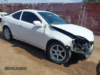 2006 Acura RSX with VIN JH4DC54846S012119, listed as a IAAI auction lot 42028137 with 128,762 mi miles. Bid and sale history available at carsss.com. Image 1.