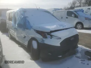 2022 Ford Transit Connect XL with VIN NM0GE9E23N1514695, listed as a Copart auction lot 82611814 with 84,124 mi miles and Salvage title. Bid and sale history available at DreamBid. Image 4.