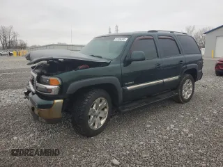 2003 GMC Yukon SLT with VIN 1GKEK13V33J292128, listed as a Copart auction lot 51184345 with 161,013 mi miles and Salvage Title. Bid and sale history available at carsss.com. Image 1.