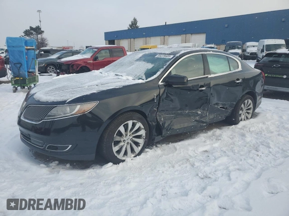 2014 Lincoln MKS with VIN 1LNHL9DKXEG603185, listed as a Copart auction lot 88228605 with 125,055 mi miles and Clean Title. Bid and sale history available at DreamBid. Image 1.