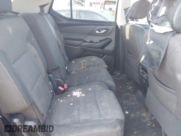 2020 Chevrolet Traverse LS with VIN 1GNERFKW8LJ204213, listed as a IAAI auction lot 42209011 with 156,336 mi miles and . Bid and sale history available at DreamBid. Image 8.