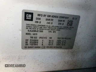 2018 Buick Encore Preferred with VIN KL4CJASB5JB719999, listed as a Copart auction lot 54432925 with Not Provided miles and Salvage Title. Bid and sale history available at carsss.com. Image 13.