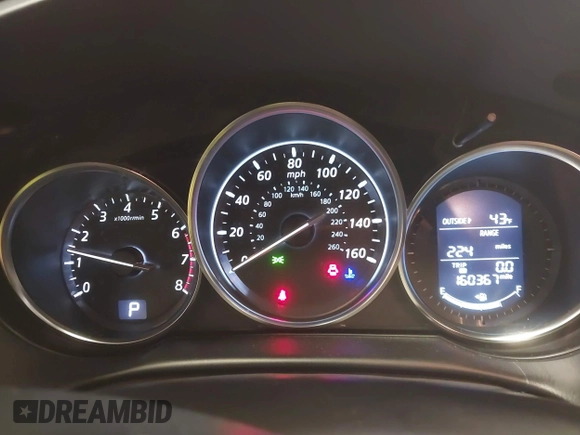 2015 Mazda CX-5 Touring with VIN JM3KE4CY3F0460501, listed as a IAAI auction lot 41889743 with 160,367 mi miles. Bid and sale history available at carsss.com. Image 7.