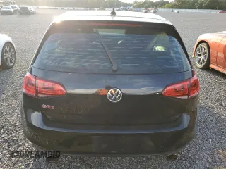 2017 Volkswagen Golf GTI Autobahn with VIN 3VW547AU6HM004872, listed as a Copart auction lot 73892074 with 0 mi miles and Salvage Title. Bid and sale history available at carsss.com. Image 6.
