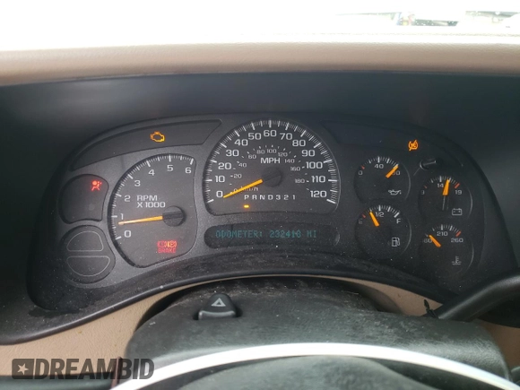 2006 Chevrolet Tahoe Z71 z VIN 1GNEK13Z16R106212, wystawiony jako Copart lot #56391985 z przebiegiem 323 418 mil mil oraz Szkoda całkowita • Salvage title. Historia ofert i sprzedaży dostępna na DreamBid. Obrazek 9.