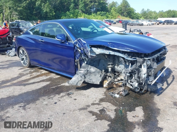2017 Infiniti Q60 Premium with VIN JN1CV7EKXHM362989, listed as a IAAI auction lot 42531155 with 151,893 mi miles and . Bid and sale history available at DreamBid. Image 1.