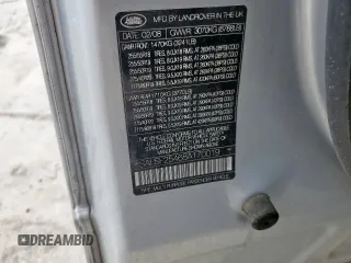2008 Land Rover Range Rover Sport HSE z VIN SALSF25468A170019, wystawiony jako Copart lot #59407925 z przebiegiem 171 041 mil mil oraz Szkoda całkowita • Salvage title. Historia ofert i sprzedaży dostępna na DreamBid. Obrazek 13.
