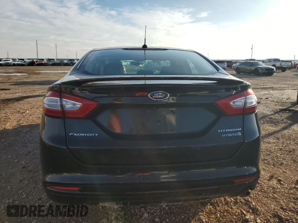 2016 Ford Fusion Titanium Hybrid with VIN 3FA6P0RU6GR356609, listed as a Copart auction lot 79803204 with 69,619 mi miles and Salvage Title. Bid and sale history available at carsss.com. Image 6.