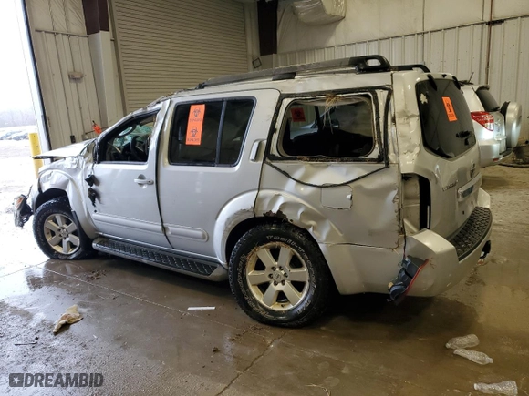 2012 Nissan Pathfinder SV with VIN 5N1AR1NB7CC628257, listed as a Copart auction lot 47901405 with 0 mi miles and Non Repairable. Bid and sale history available at carsss.com. Image 2.