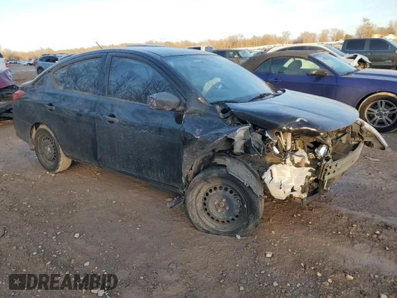 2016 Nissan Versa S with VIN 3N1CN7AP6GL918340, listed as a Copart auction lot 44811635 with 0 mi miles and Salvage Title. Bid and sale history available at carsss.com. Image 4.