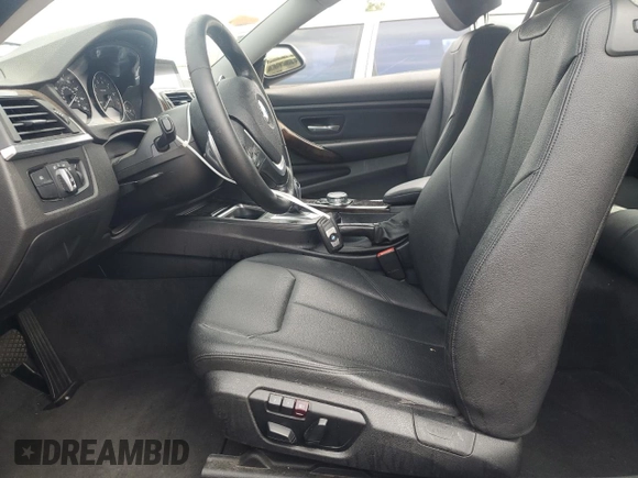 2015 BMW 4 Series 428i with VIN WBA3N3C57FK234685, listed as a Copart auction lot 52236575 with 115,093 mi miles and Salvage title. Bid and sale history available at DreamBid. Image 7.