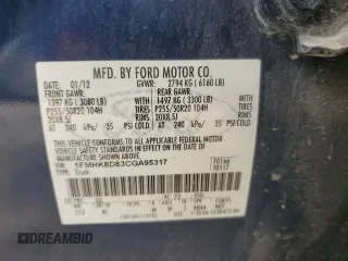 2012 Ford Explorer XLT with VIN 1FMHK8D83CGA95317, listed as a Copart auction lot 60862675 with 151,507 mi miles and Salvage title. Bid and sale history available at DreamBid. Image 14.