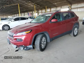 2016 Jeep Cherokee Latitude with VIN 1C4PJMCB2GW305359, listed as a Copart auction lot 50788175 with 82,780 mi miles and Salvage Title. Bid and sale history available at carsss.com. Image 1.