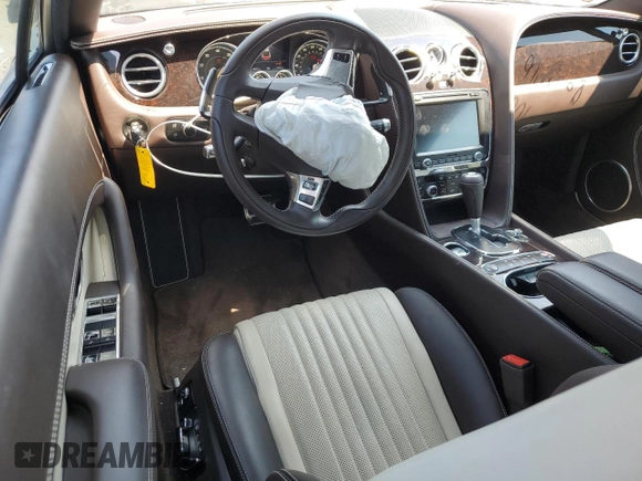 2017 Bentley Continental GT with VIN SCBFT7ZA7HC061784, listed as a Copart auction lot 67612394 with 25,803 mi miles and Salvage Title. Bid and sale history available at DreamBid. Image 8.