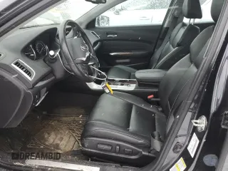 2015 Acura TLX with VIN 19UUB1F37FA800401, listed as a Copart auction lot 82857114 with 120,370 mi miles and Clean Title. Bid and sale history available at carsss.com. Image 7.