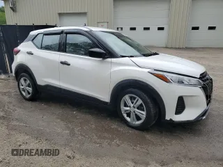 2021 Nissan Kicks S z VIN 3N1CP5BV5ML549901, wystawiony jako Copart lot #58055175 z przebiegiem 67 273 mil mil oraz Szkoda całkowita • Salvage title. Historia ofert i sprzedaży dostępna na DreamBid. Obrazek 4.