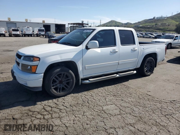 2012 Chevrolet Colorado LT w/1LT with VIN 1GCDSCFE1C8118306, listed as a Copart auction lot 52912165 with 56,478 mi miles and Salvage Title. Bid and sale history available at carsss.com. Image 1.