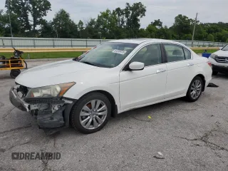 2011 Honda Accord EX-L with VIN 1HGCP3F87BA032661, listed as a Copart auction lot 61253415 with 198,025 mi miles and Salvage title. Bid and sale history available at DreamBid. Image 1.