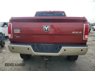 2014 Ram 2500 Longhorn with VIN 3C6UR5GL6EG158390, listed as a Copart auction lot 52691695 with 0 mi miles and Salvage Title. Bid and sale history available at carsss.com. Image 6.