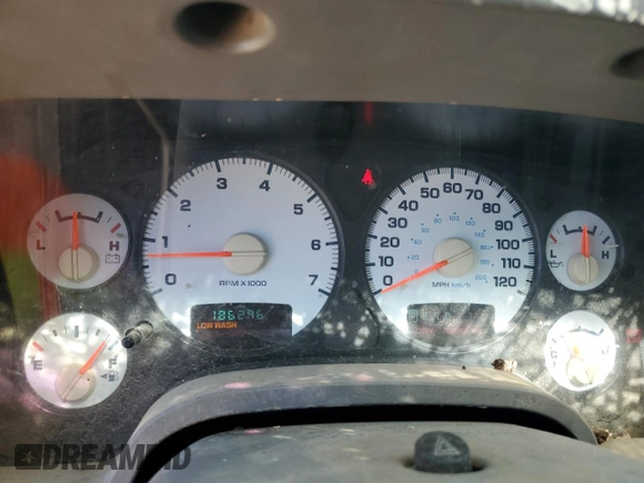 2002 Dodge 1500 with VIN 1D7HA18N02S532688, listed as a Copart auction lot 54072395 with 186,296 mi miles and Salvage title. Bid and sale history available at DreamBid. Image 9.