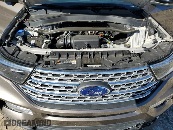 2021 Ford Explorer Limited with VIN 1FMSK7FH9MGB03340, listed as a Copart auction lot 45393915 with 67,131 mi miles and Salvage Title. Bid and sale history available at carsss.com. Image 12.