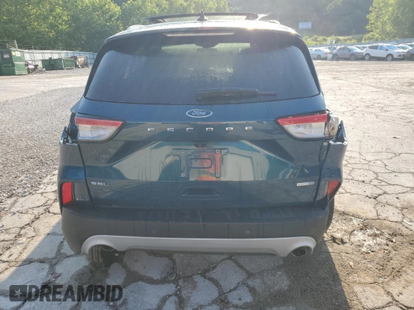 2020 Ford Escape SEL z VIN 1FMCU9H66LUB77837, wystawiony jako Copart lot #61540675 z przebiegiem 50 645 mil mil oraz Szkoda całkowita • Salvage title. Historia ofert i sprzedaży dostępna na DreamBid. Obrazek 6.