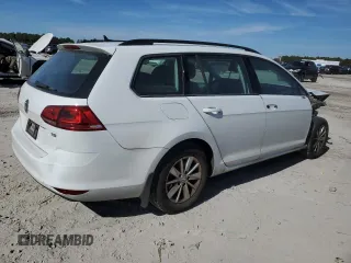 2017 Volkswagen Golf SportWagen S with VIN 3VWC17AU3HM500938, listed as a Copart auction lot 42308135 with 50,644 mi miles and Salvage Title. Bid and sale history available at carsss.com. Image 3.