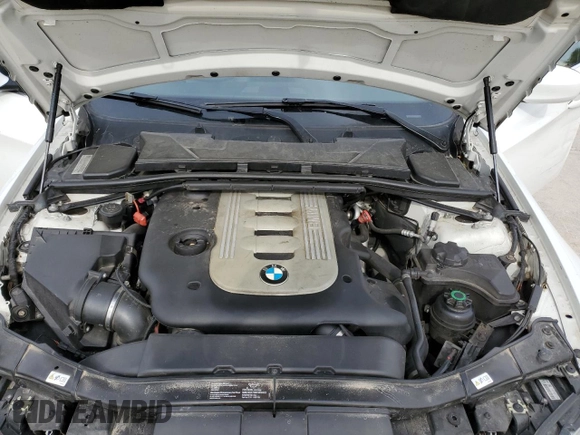 2011 BMW 3 Series 335d with VIN WBAPN7C5XBF183596, listed as a Copart auction lot 55330235 with 103,383 mi miles and Salvage title. Bid and sale history available at DreamBid. Image 11.