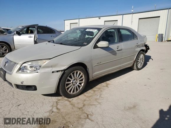 2008 Mercury Milan Premier with VIN 3MEHM021X8R617347, listed as a Copart auction lot 84657334 with 208,256 mi miles and Salvage Title. Bid and sale history available at carsss.com. Image 1.
