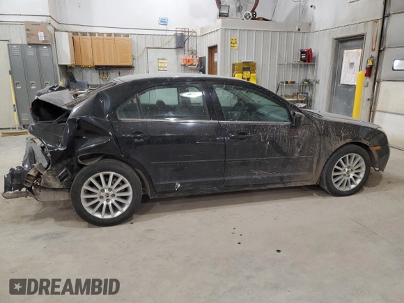 2007 Mercury Milan Premier with VIN 3MEHM08117R605643, listed as a Copart auction lot 57292535 with 218,869 mi miles and Salvage title. Bid and sale history available at DreamBid. Image 3.