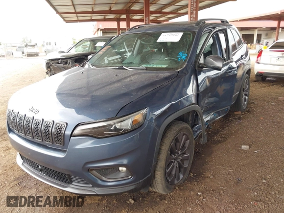 2021 Jeep Cherokee Latitude Lux with VIN 1C4PJLMX0MD207782, listed as a IAAI auction lot 41797805 with 97,863 mi miles. Bid and sale history available at carsss.com. Image 2.
