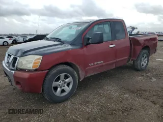 2006 Nissan Titan SE with VIN 1N6BA06A16N524272, listed as a Copart auction lot 44738485 with 156,043 mi miles and Salvage Title. Bid and sale history available at DreamBid. Image 1.
