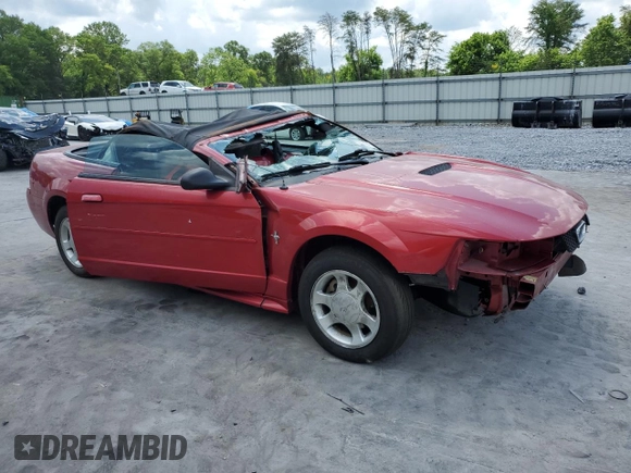 2000 Ford Mustang z VIN 1FAFP4449YF281935, wystawiony jako Copart lot #49970805 z przebiegiem 248 106 mil mil oraz Szkoda całkowita • Salvage title. Historia ofert i sprzedaży dostępna na DreamBid. Obrazek 4.