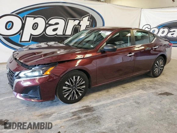 2024 Nissan Altima 2.5 SV with VIN 1N4BL4DV1RN321676, listed as a Copart auction lot 54832505 with 50,256 mi miles and Salvage Title. Bid and sale history available at carsss.com. Image 1.