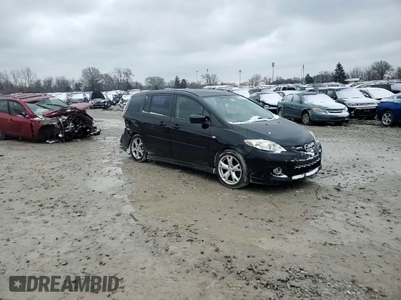 2009 Mazda 5 Touring with VIN JM1CR293X90358358, listed as a Copart auction lot 83459424 with 223,061 mi miles and Salvage Title. Bid and sale history available at carsss.com. Image 12.