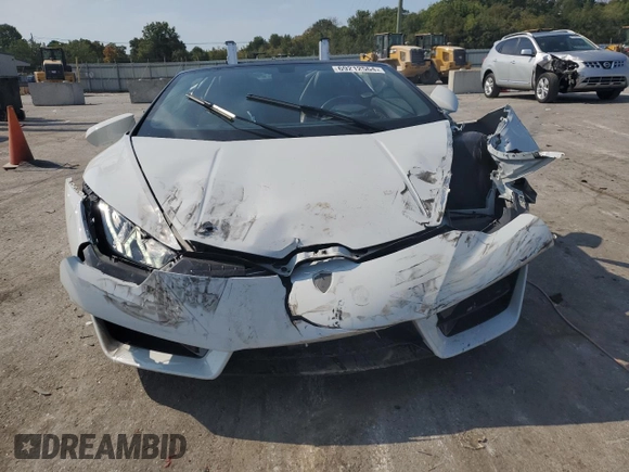2019 Lamborghini Huracan z VIN ZHWUR2ZF3KLA12441, wystawiony jako Copart lot #69212564 z przebiegiem 25 180 mil mil oraz Szkody całkowita. Historia ofert i sprzedaży dostępna na DreamBid. Obrazek 5.