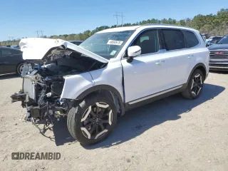 2025 Kia Telluride S z VIN 5XYP64GC9SG579930, wystawiony jako Copart lot #49568975 z przebiegiem 4 438 mil mil oraz Szkoda całkowita • Salvage title. Historia ofert i sprzedaży dostępna na DreamBid. Obrazek 1.