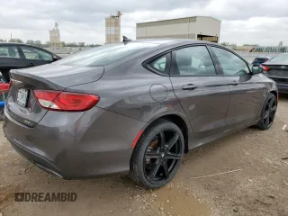 2015 Chrysler 200 S with VIN 1C3CCCDGXFN610811, listed as a Copart auction lot 55024335 with Not Provided miles and Clean Title. Bid and sale history available at carsss.com. Image 3.