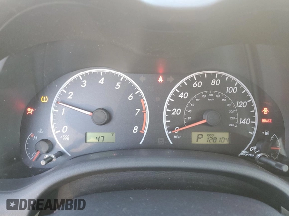 2013 Toyota Corolla L with VIN 5YFBU4EE0DP078329, listed as a Copart auction lot 83710804 with 128,104 mi miles and Salvage Title. Bid and sale history available at carsss.com. Image 9.