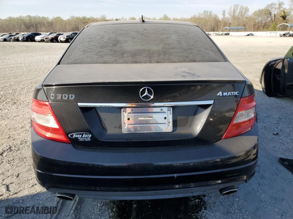 2011 Mercedes-Benz C-Class C 300 Sport with VIN WDDGF8BB4BR152958, listed as a Copart auction lot 51072765 with 121,740 mi miles and Clean Title. Bid and sale history available at carsss.com. Image 6.