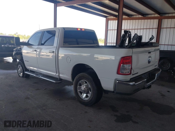 2021 Ram 2500 Big Horn with VIN 3C6UR5DL0MG653459, listed as a IAAI auction lot 41903211 with 68,902 mi miles. Bid and sale history available at carsss.com. Image 3.