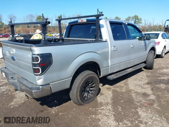 2009 Ford F-150 XL with VIN 1FTRW14879FA88633, listed as a IAAI auction lot 41904342 with 233,232 mi miles. Bid and sale history available at carsss.com. Image 4.
