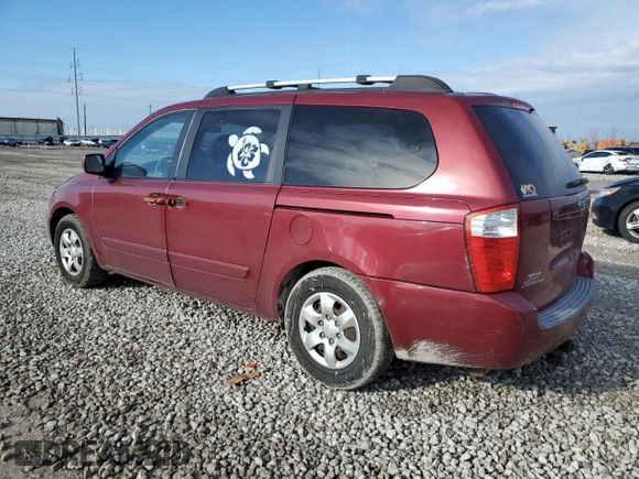 2008 Kia Sedona EX with VIN KNDMB233386198109, listed as a Copart auction lot 86275264 with 176,894 mi miles and Salvage Title. Bid and sale history available at carsss.com. Image 2.
