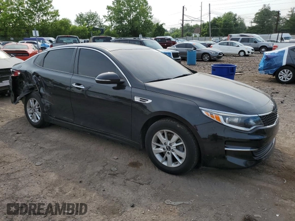 2017 Kia Optima LX z VIN 5XXGT4L36HG152748, wystawiony jako Copart lot #60788595 z przebiegiem 102 972 mil mil oraz Szkoda całkowita • Salvage title. Historia ofert i sprzedaży dostępna na DreamBid. Obrazek 4.